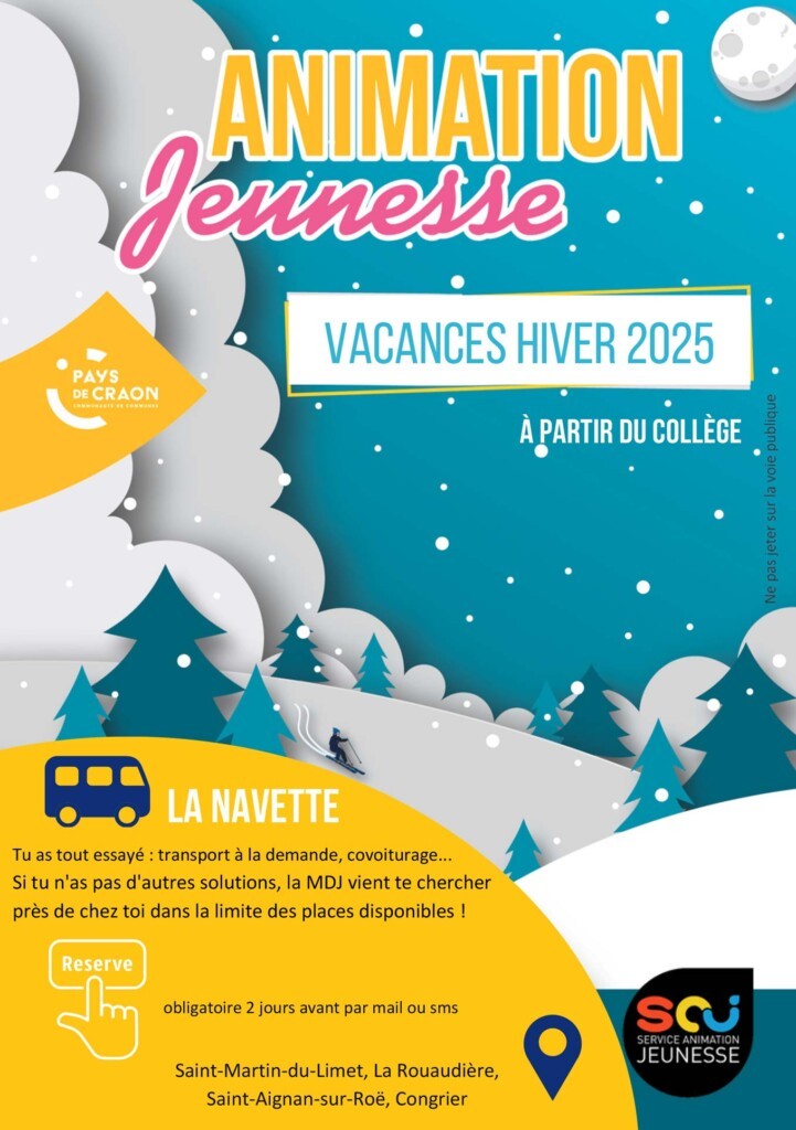 Programme SUD animations jeunesse